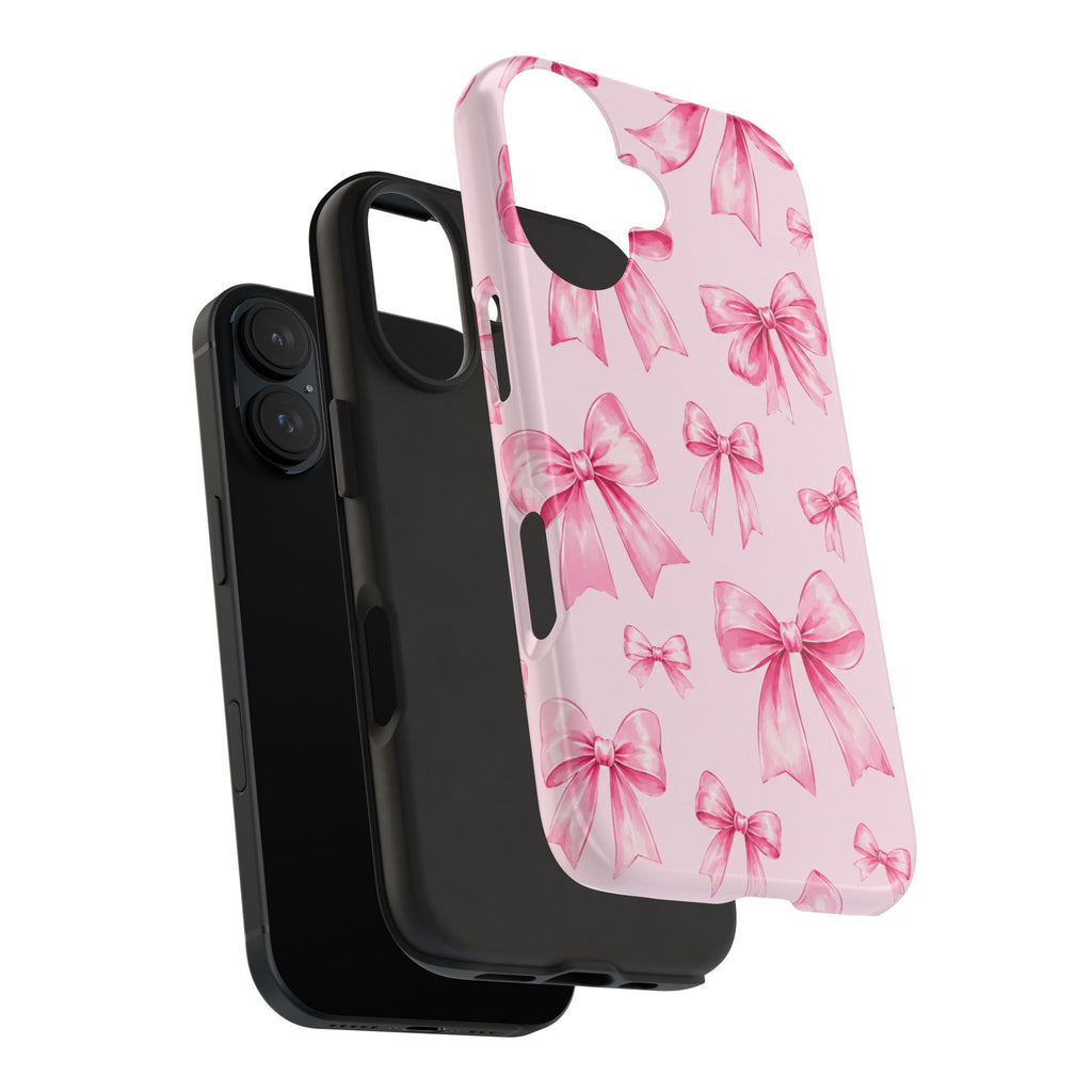 Pink Bow Tough Phone Case
