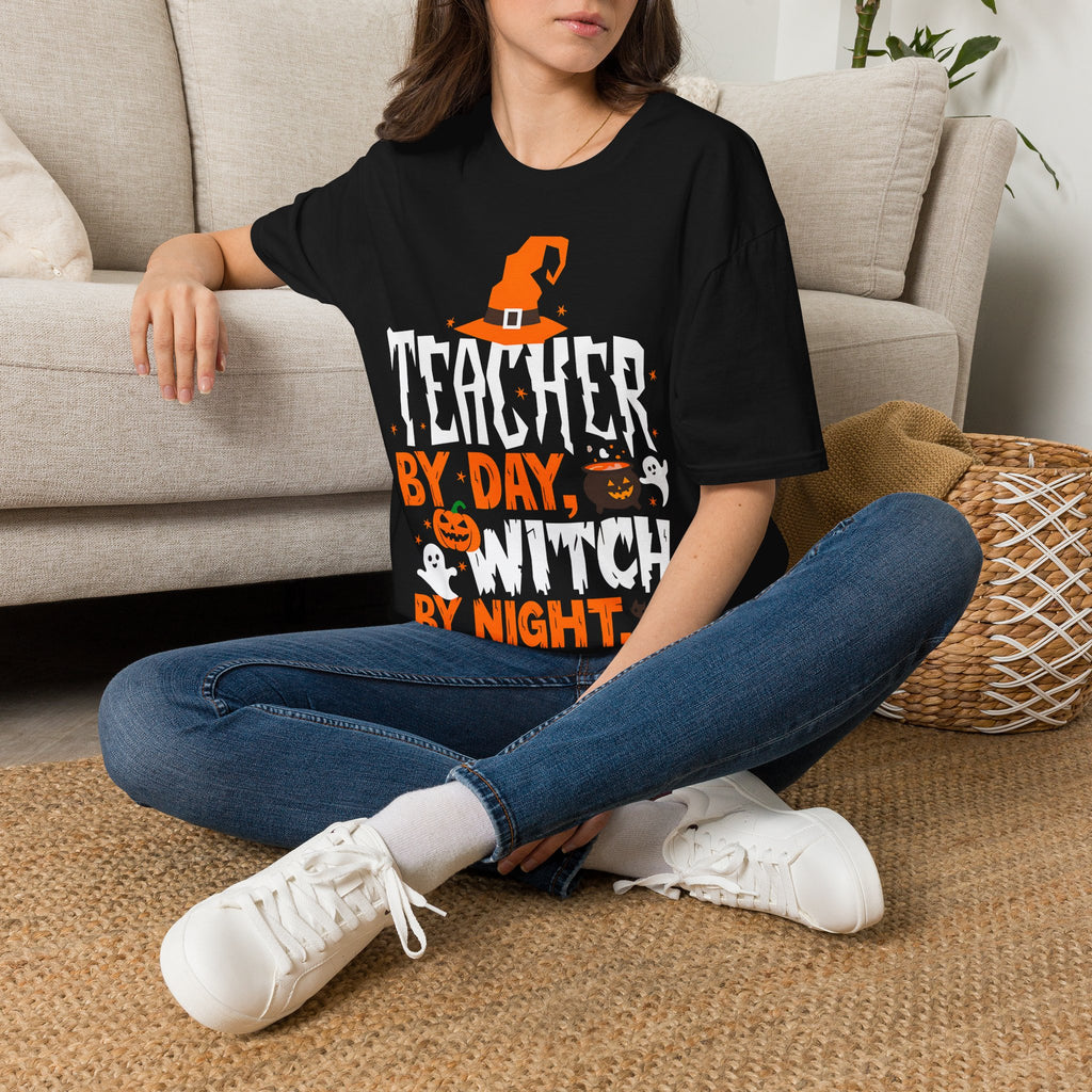 Teacher By Day Witch By Night T-Shirt