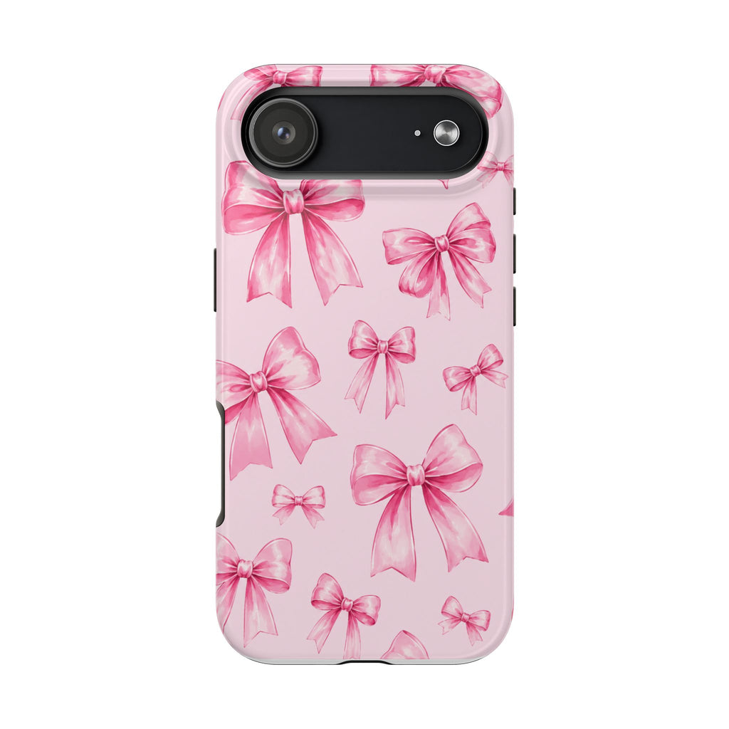 Pink Bow Tough Phone Case