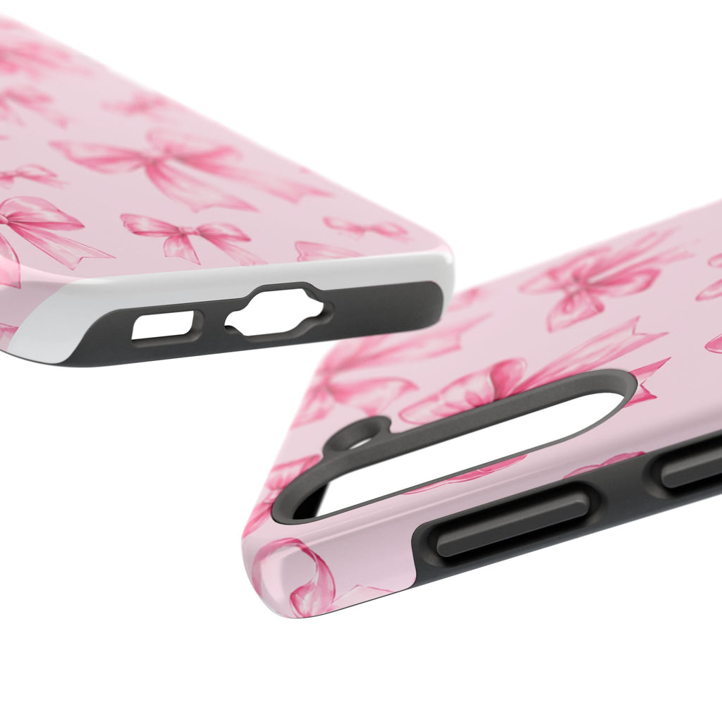Pink Bow Tough Phone Case