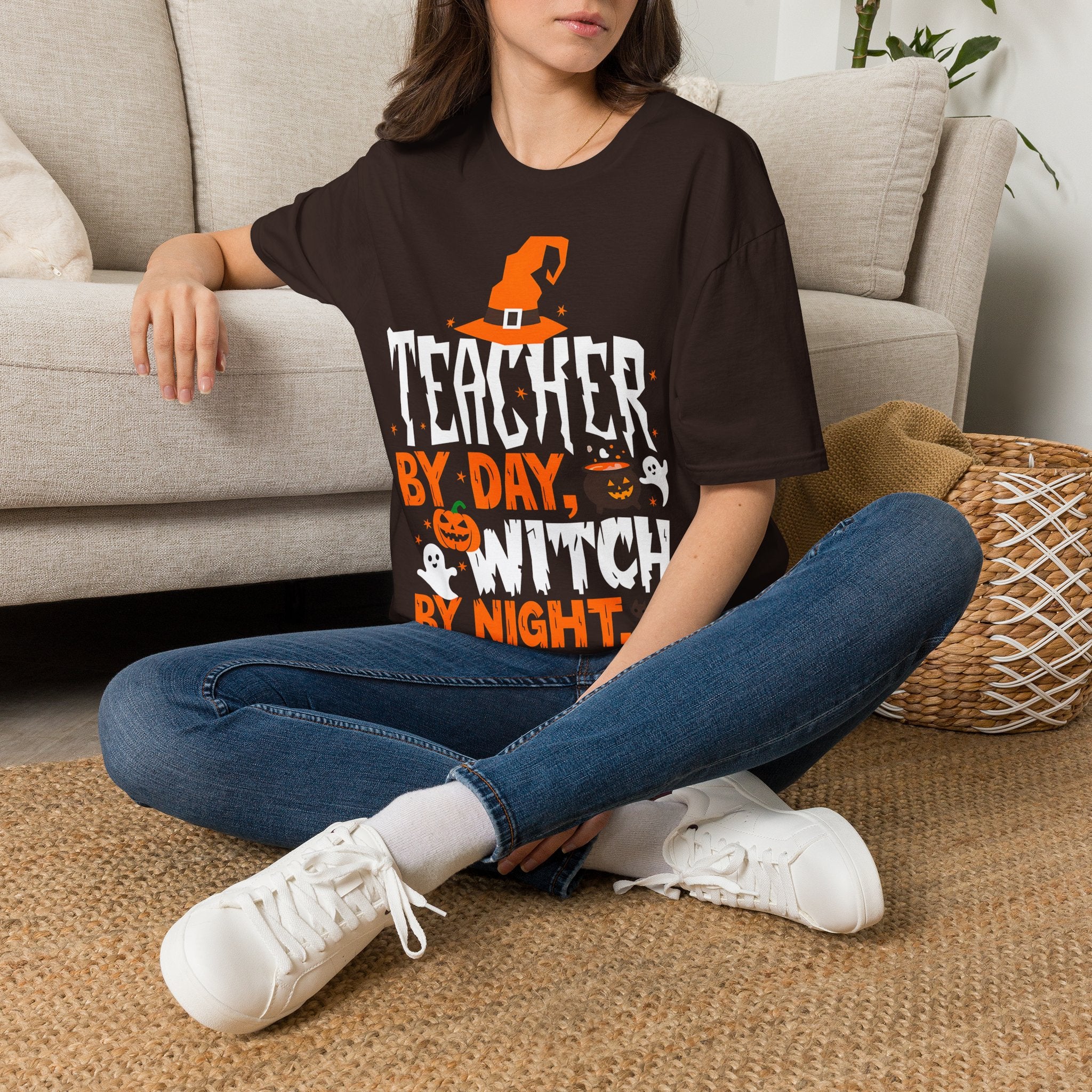 Teacher By Day Witch By Night T-Shirt