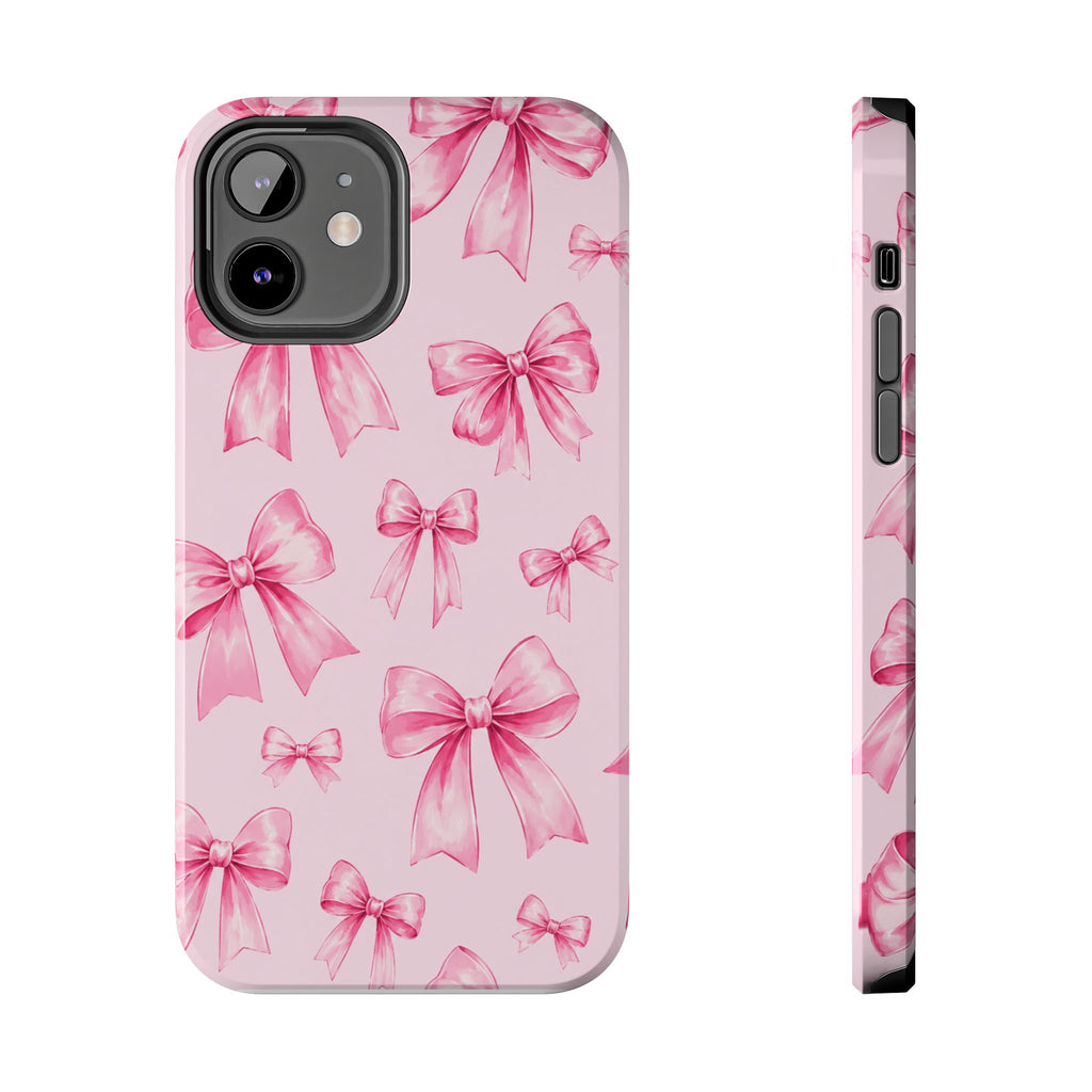 Pink Bow Tough Phone Case