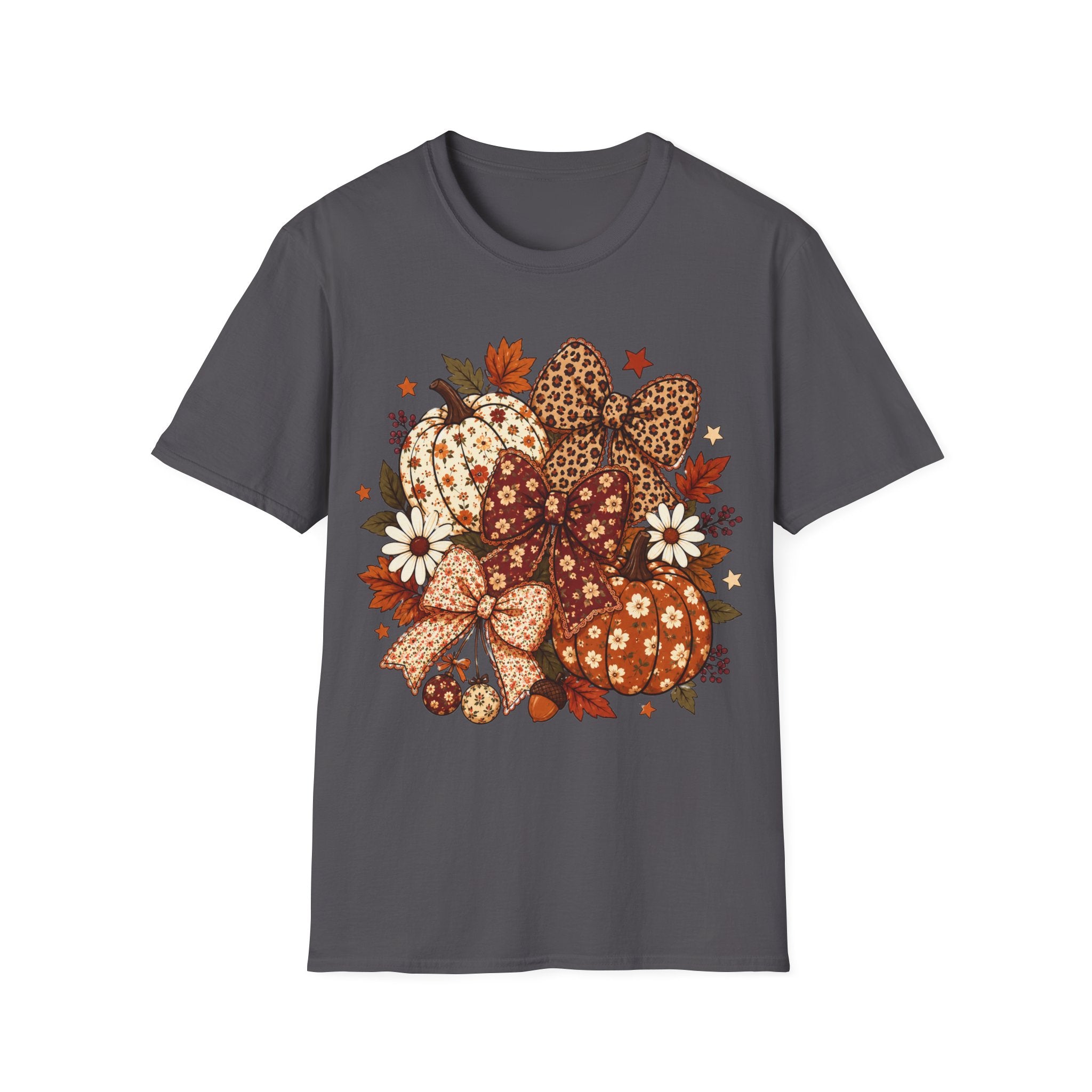 Fall Leopard Pumpkins T-Shirt