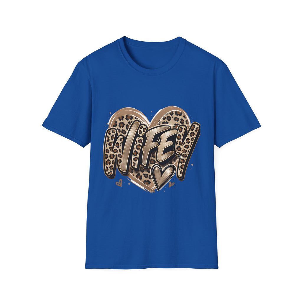 Mom Heart Leopard T‑Shirt