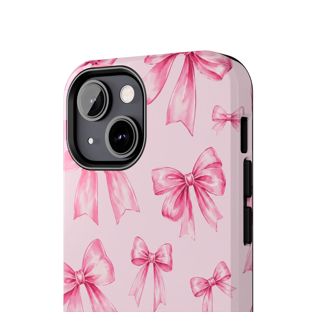 Pink Bow Tough Phone Case