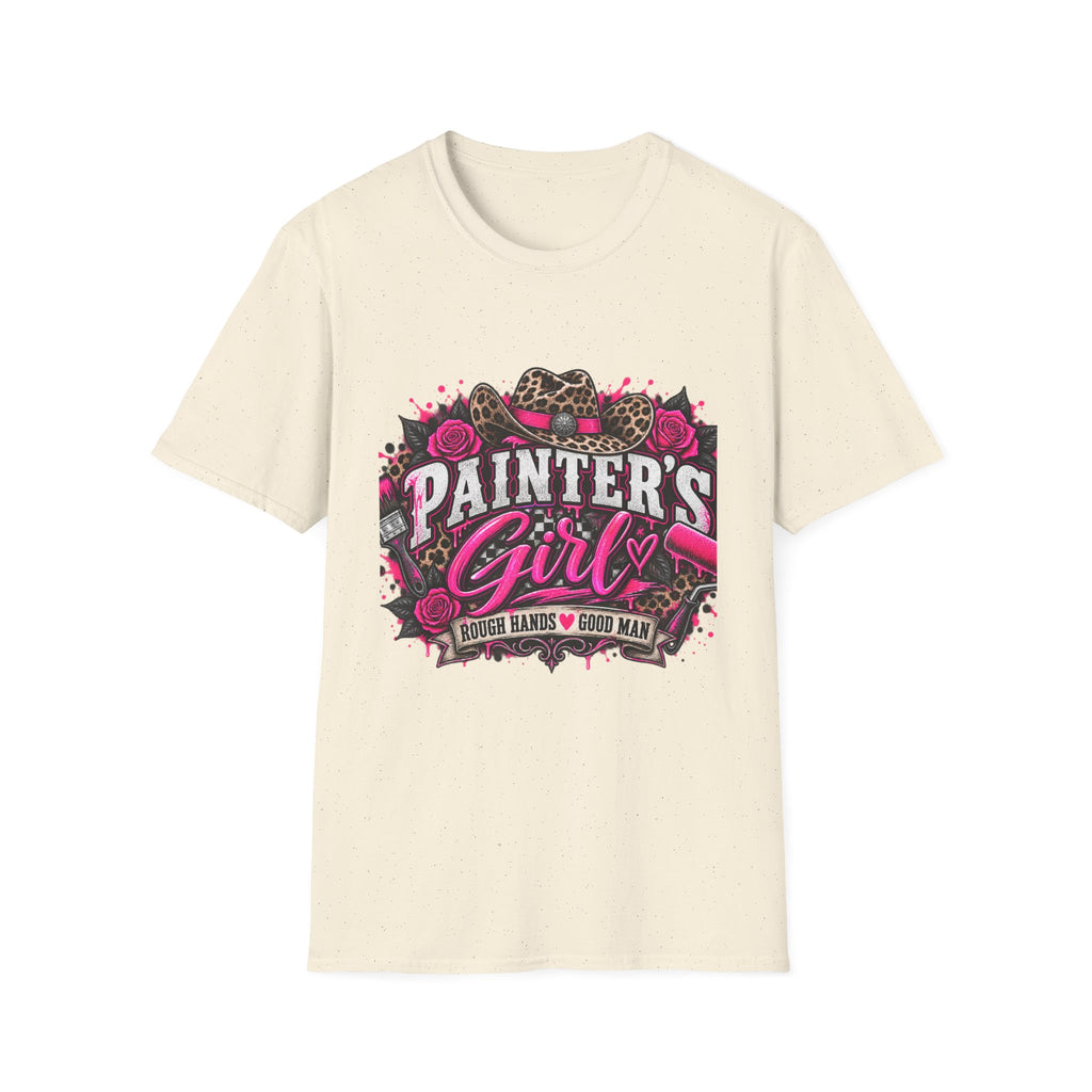 Painter's Girl T-Shirt — Feminine Cowgirl Paint Crew Tee