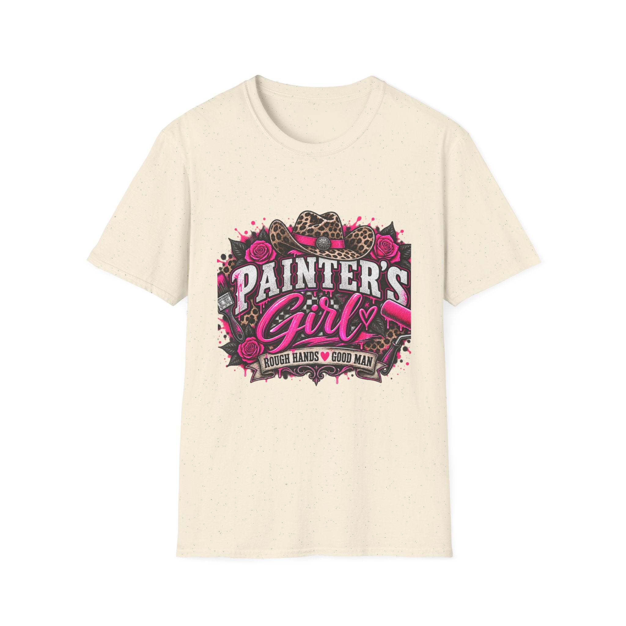 Painter's Girl T-Shirt — Feminine Cowgirl Paint Crew Tee