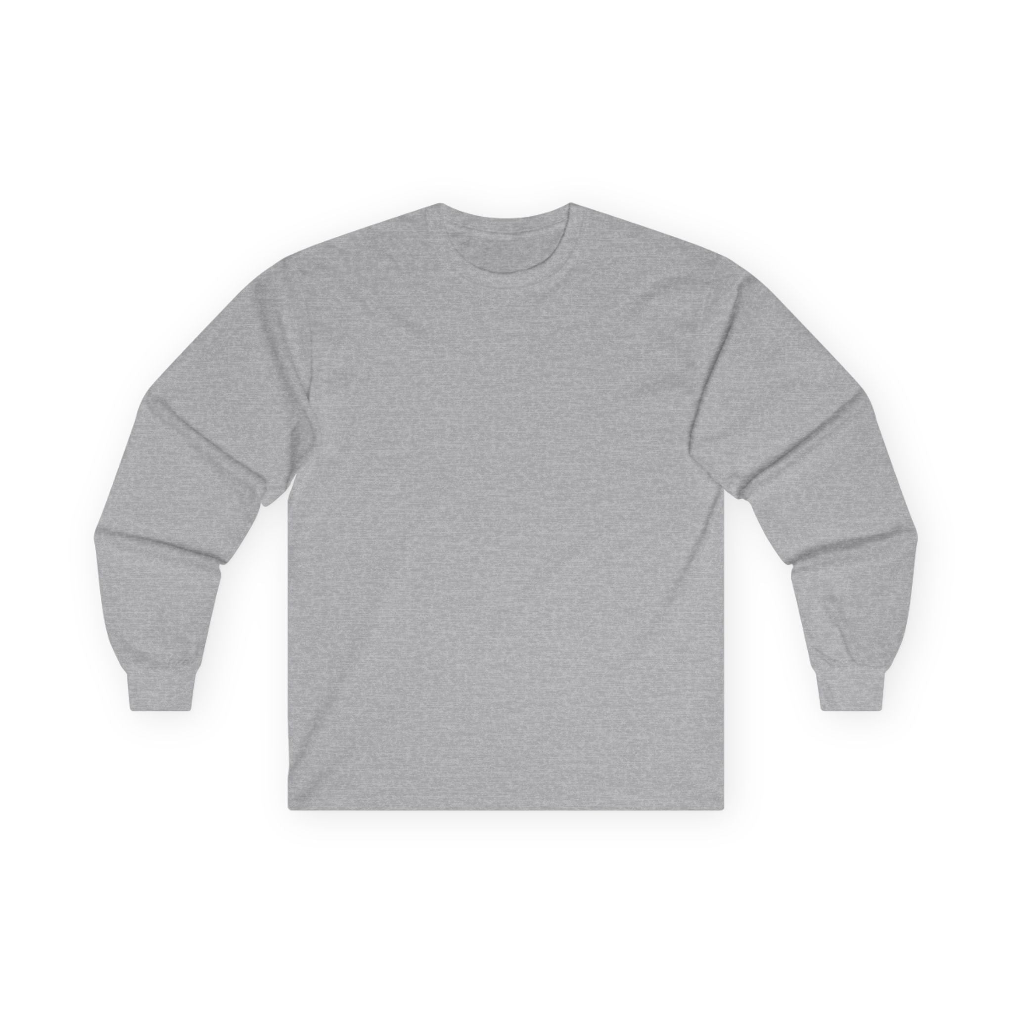 Long Sleeve Tee — Fisherman Cross & Bass Graphic