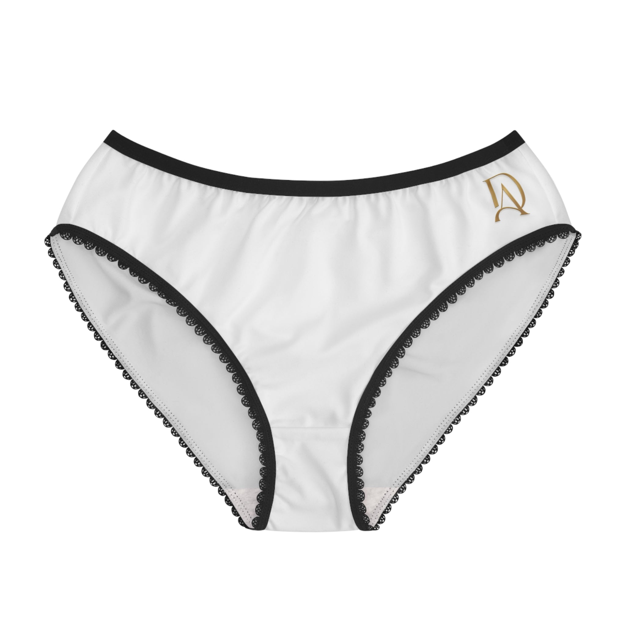 Women Lace-Trim Briefs Underwear