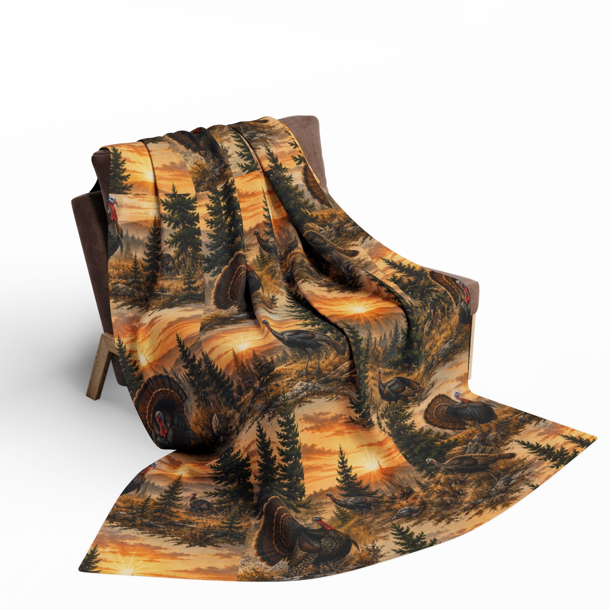 Arctic Fleece Blanket- Turkey Sunset