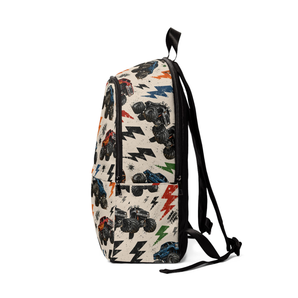 Monster Truck Lightning Backpack