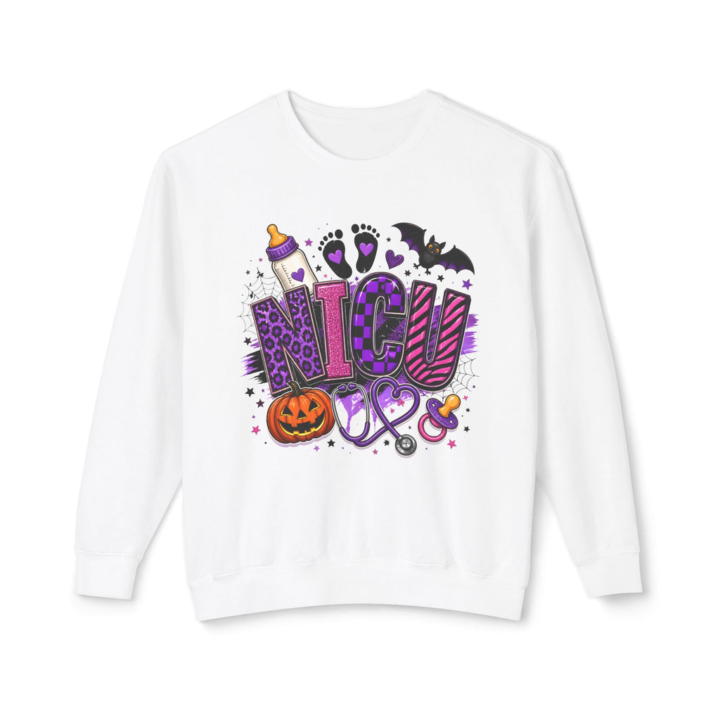 NICU Nurse Halloween Crewneck Sweatshirt