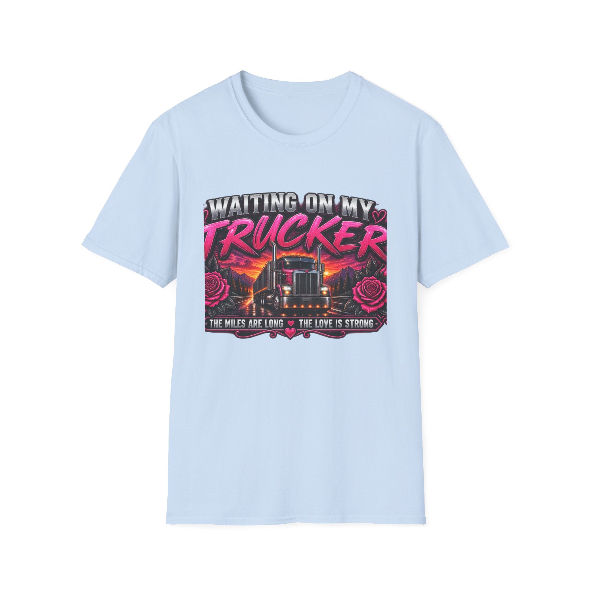 Waiting On My Trucker T-Shirt — Trucker Love Graphic Tee