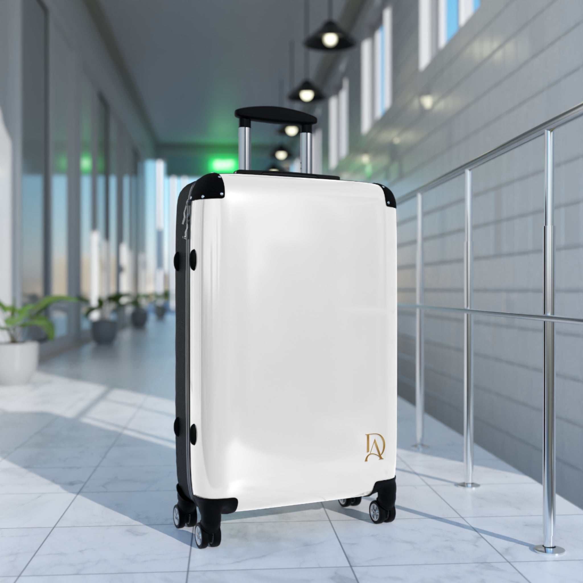 Carry-On Suitcase with Retractable Handle — Lightweight Durable Travel Luggage