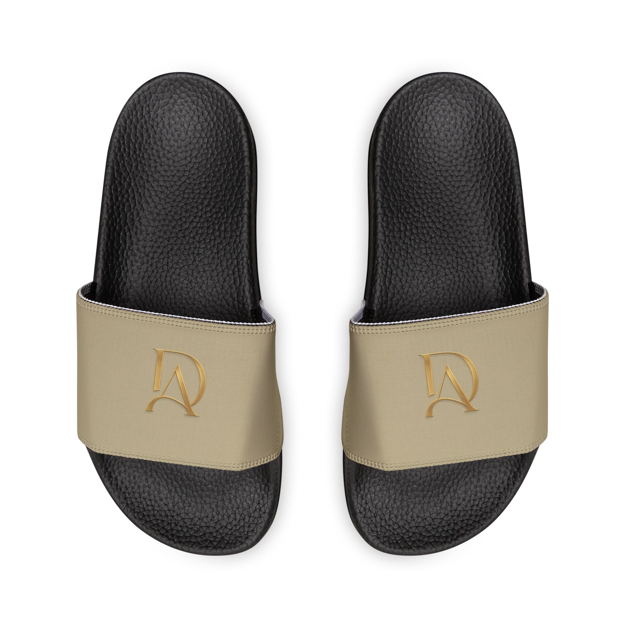 Men's Adjustable Slide Sandals — Removable Strap, Cushioned Pool & Casual Slides
