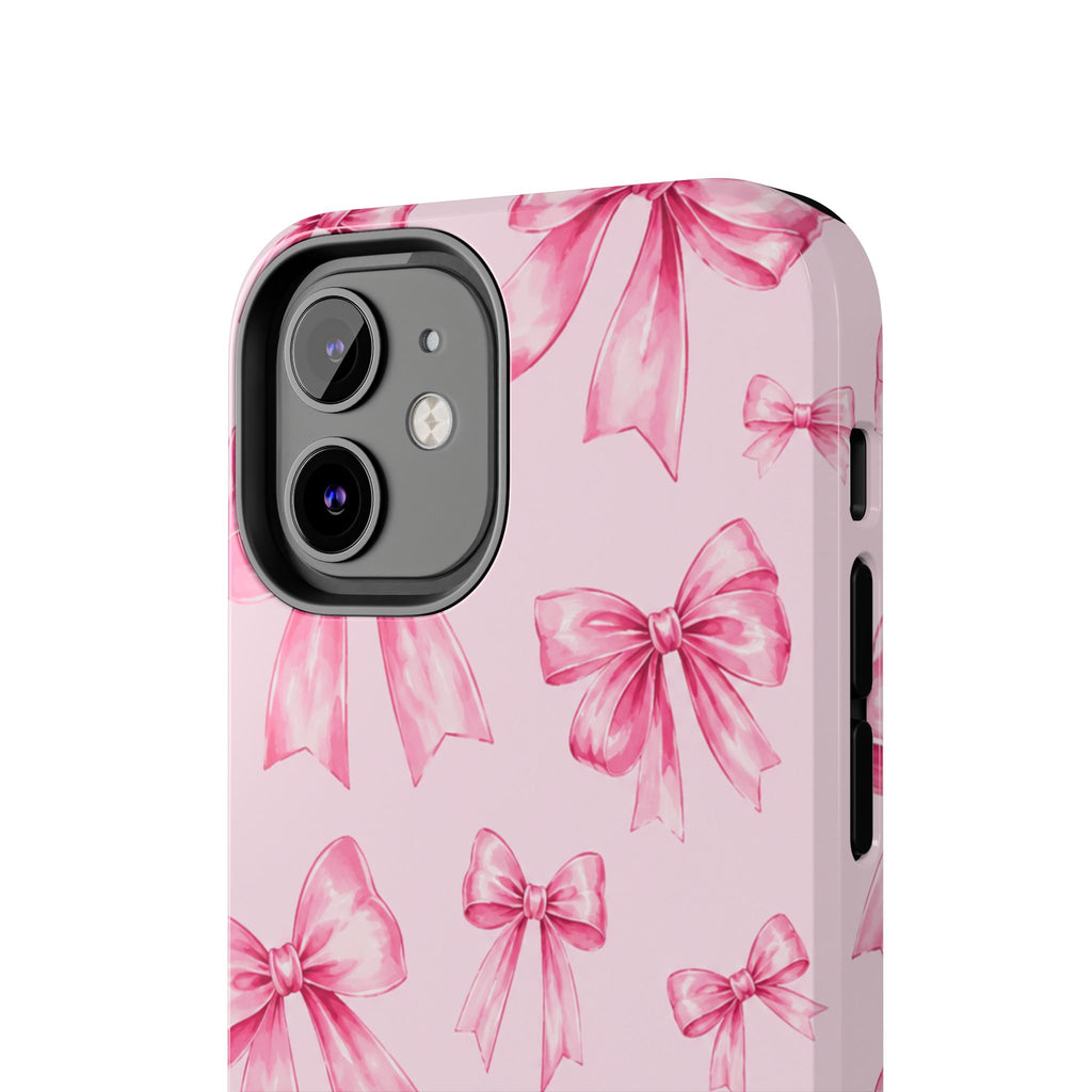 Pink Bow Tough Phone Case