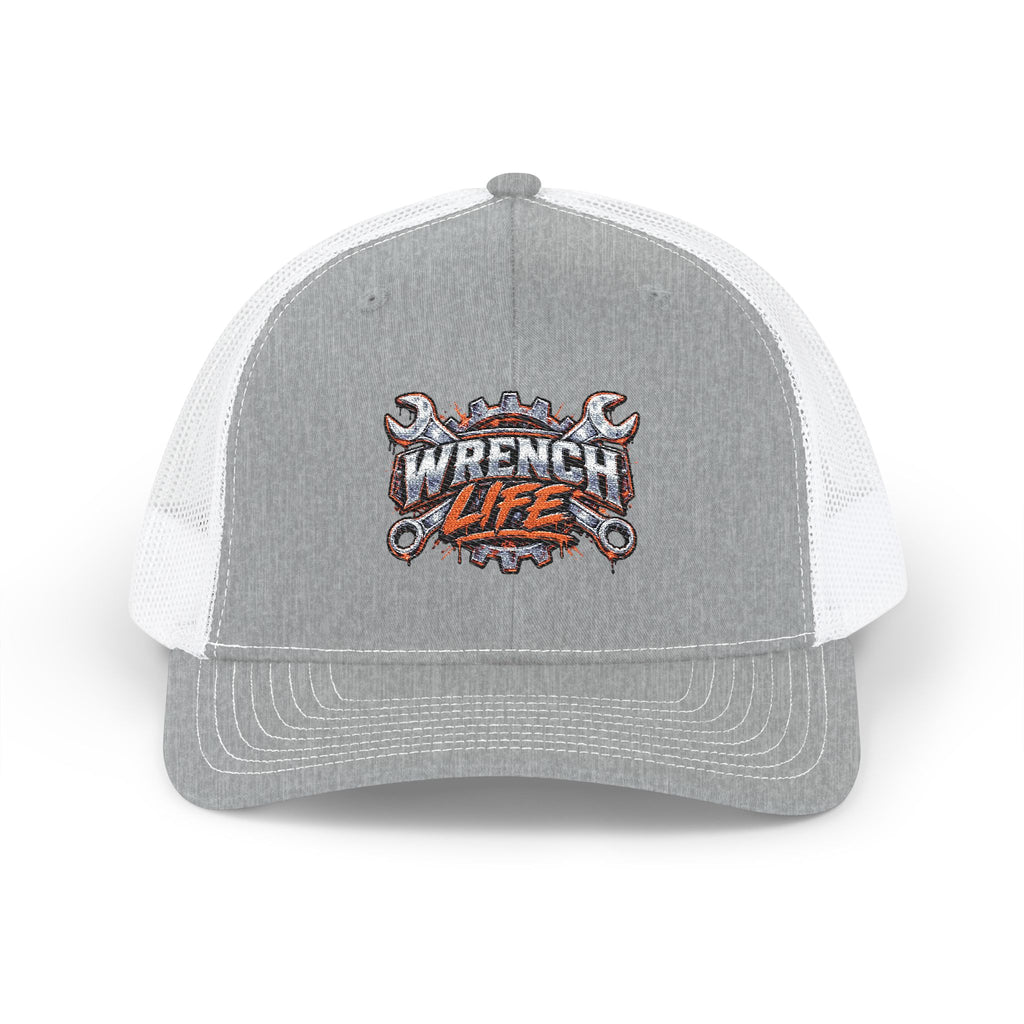Wrench Life Trucker Cap — Mechanics Snapback Hat