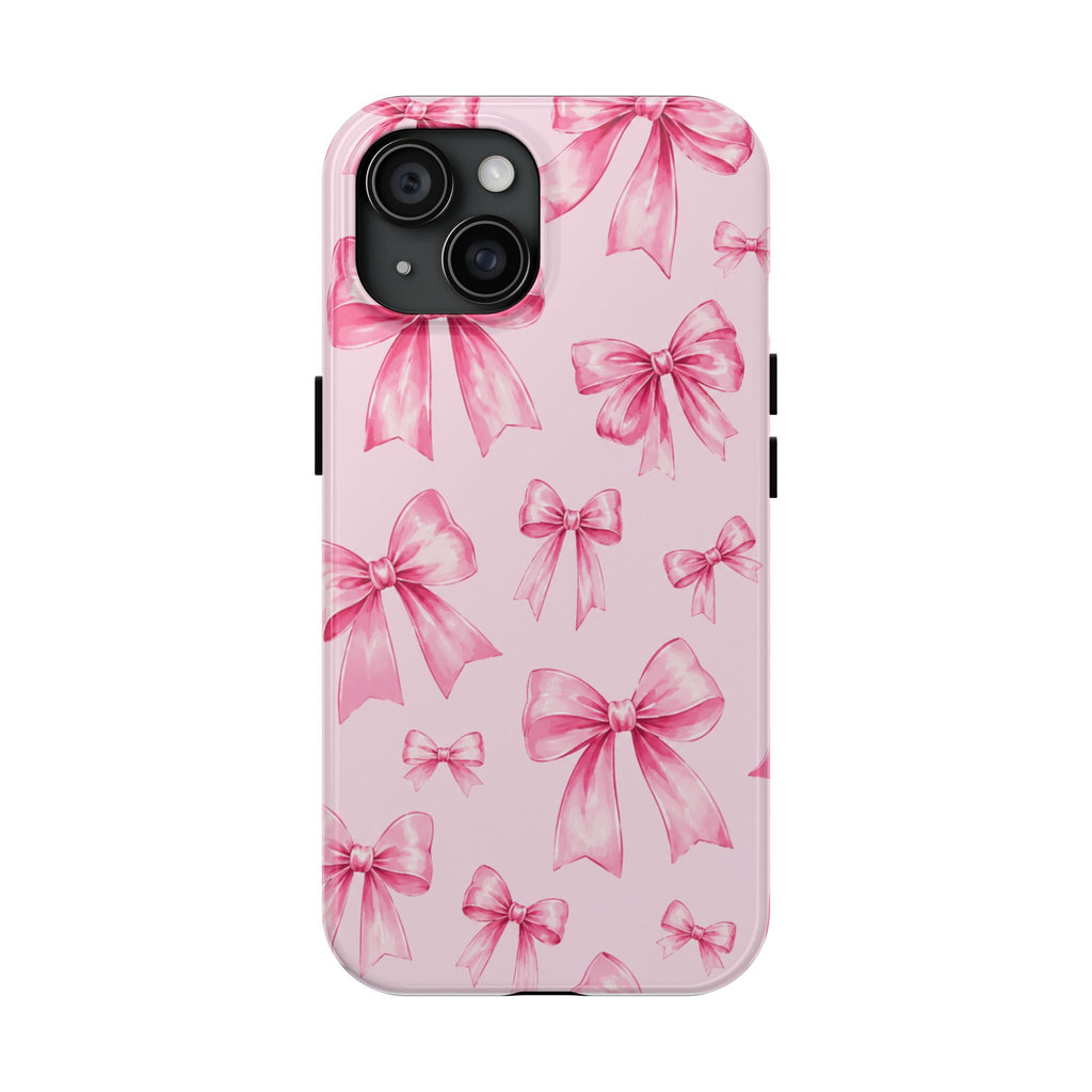 Pink Bow Tough Phone Case