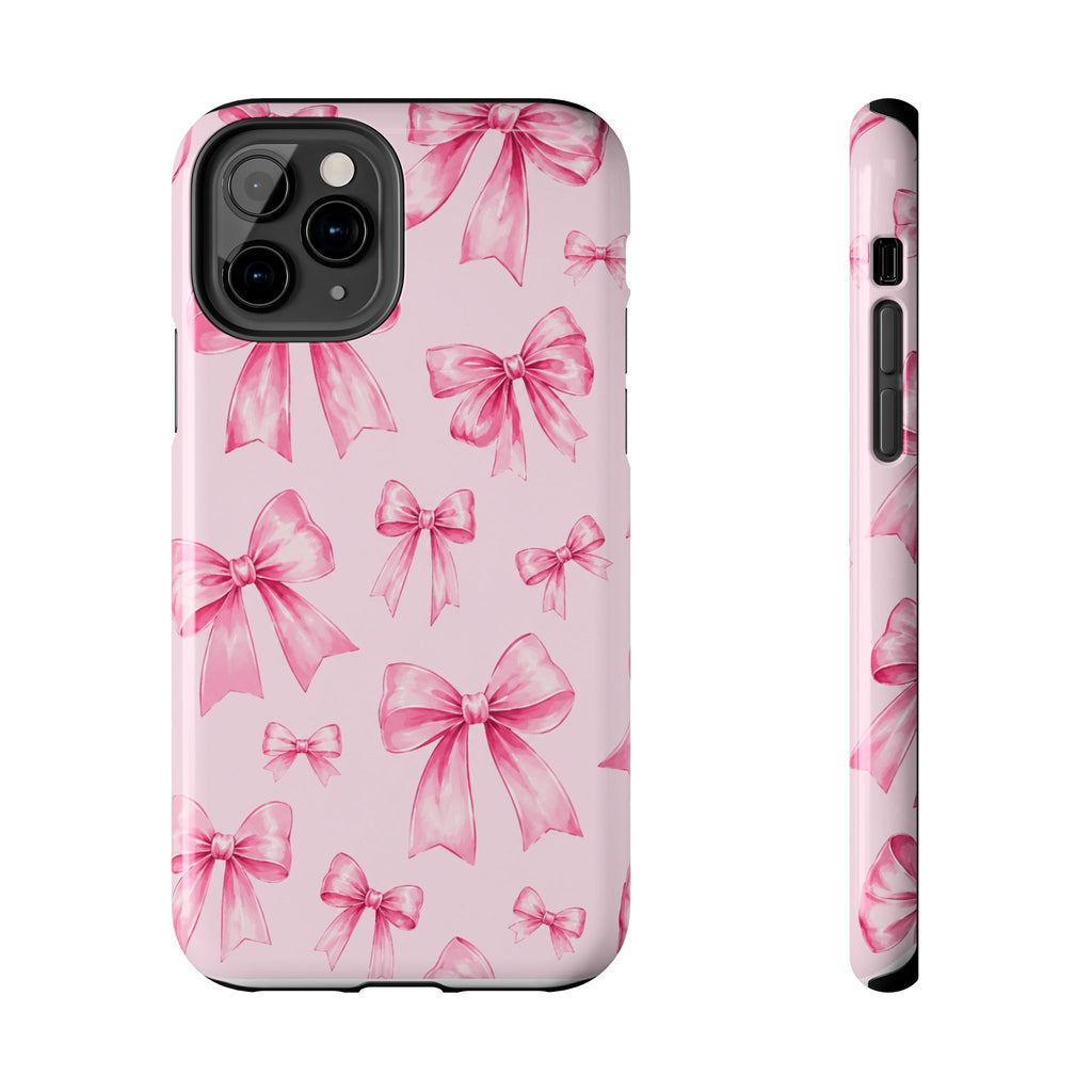 Pink Bow Tough Phone Case