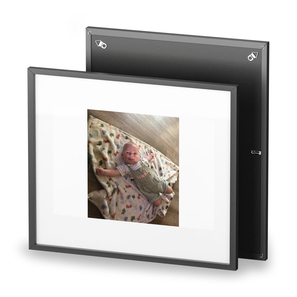 Custom Framed Photo Print — Personalized Matte Poster (Baby Photo)