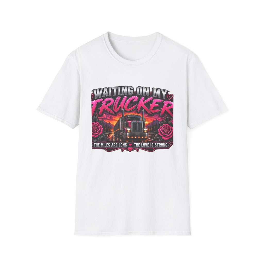 Waiting On My Trucker T-Shirt — Trucker Love Graphic Tee