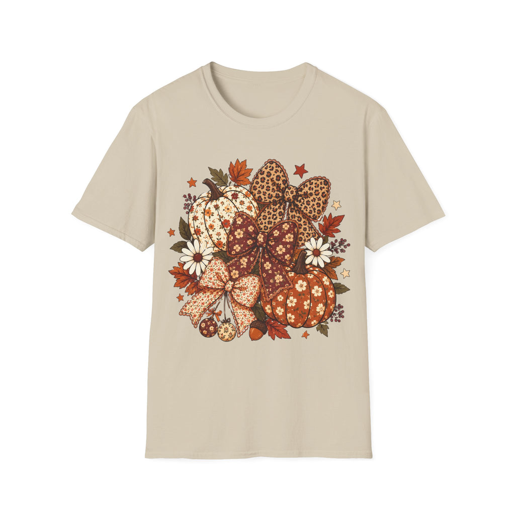 Fall Leopard Pumpkins T-Shirt