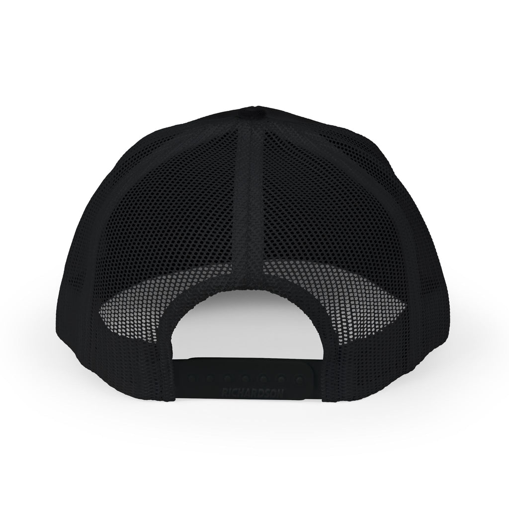 Lifeline Firefighter Trucker Hat — USA Flag Badge Snapback