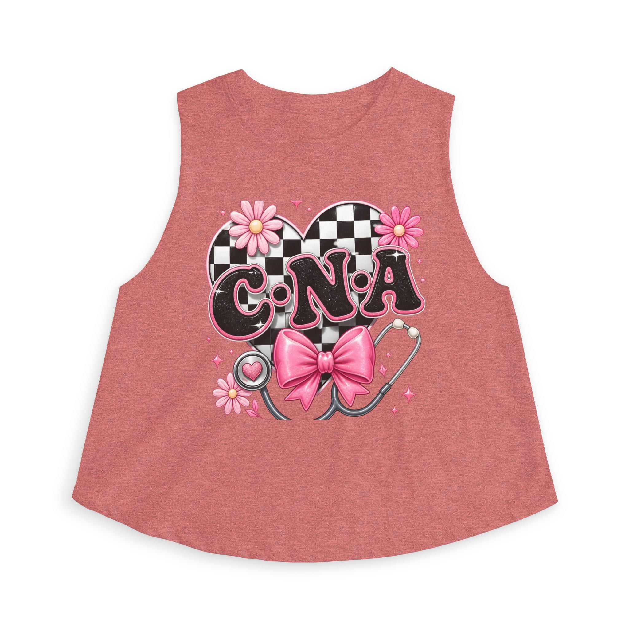 CNA Pink Floral Crop Top