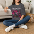 Trucker's Wife T-Shirt — Pink Heart Truck Tee for Trucking Wives
