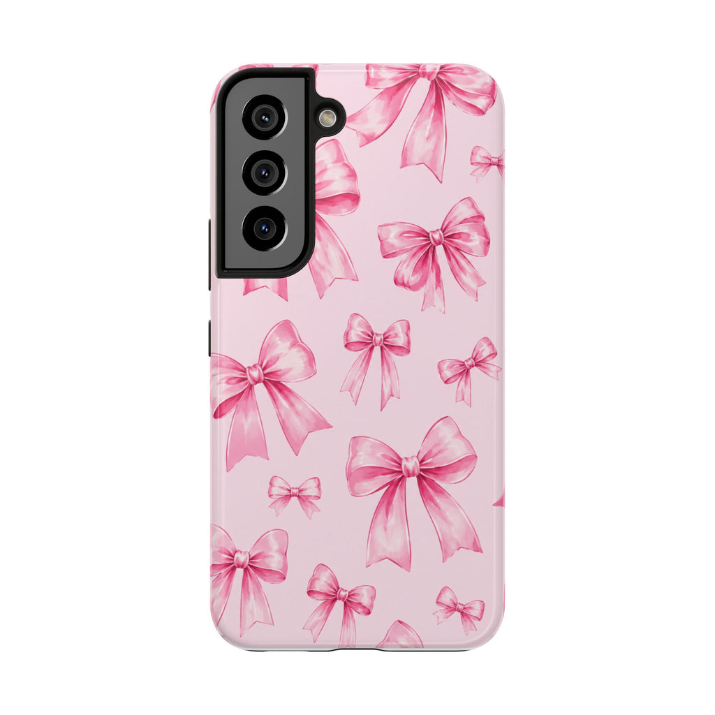 Pink Bow Tough Phone Case
