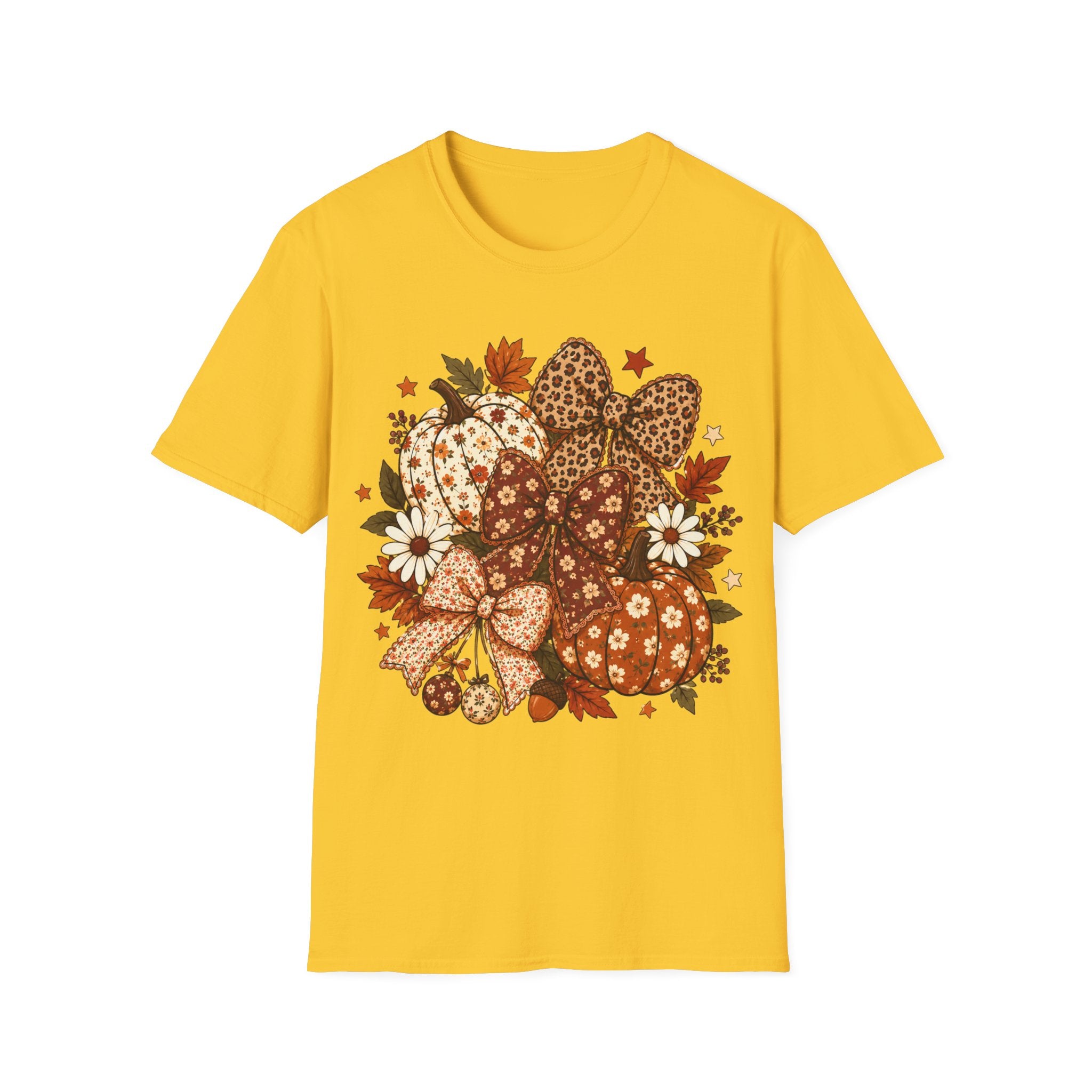 Fall Leopard Pumpkins T-Shirt