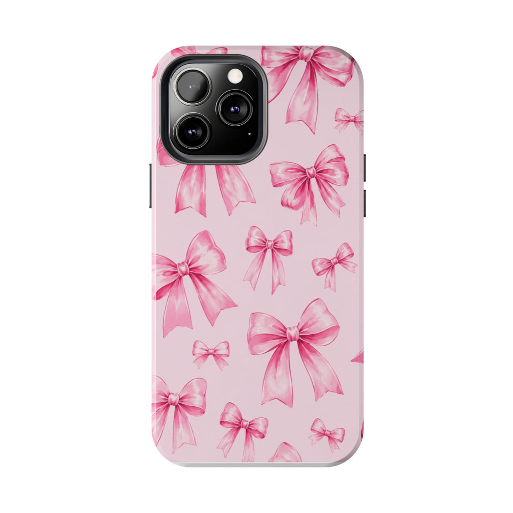Pink Bow Tough Phone Case
