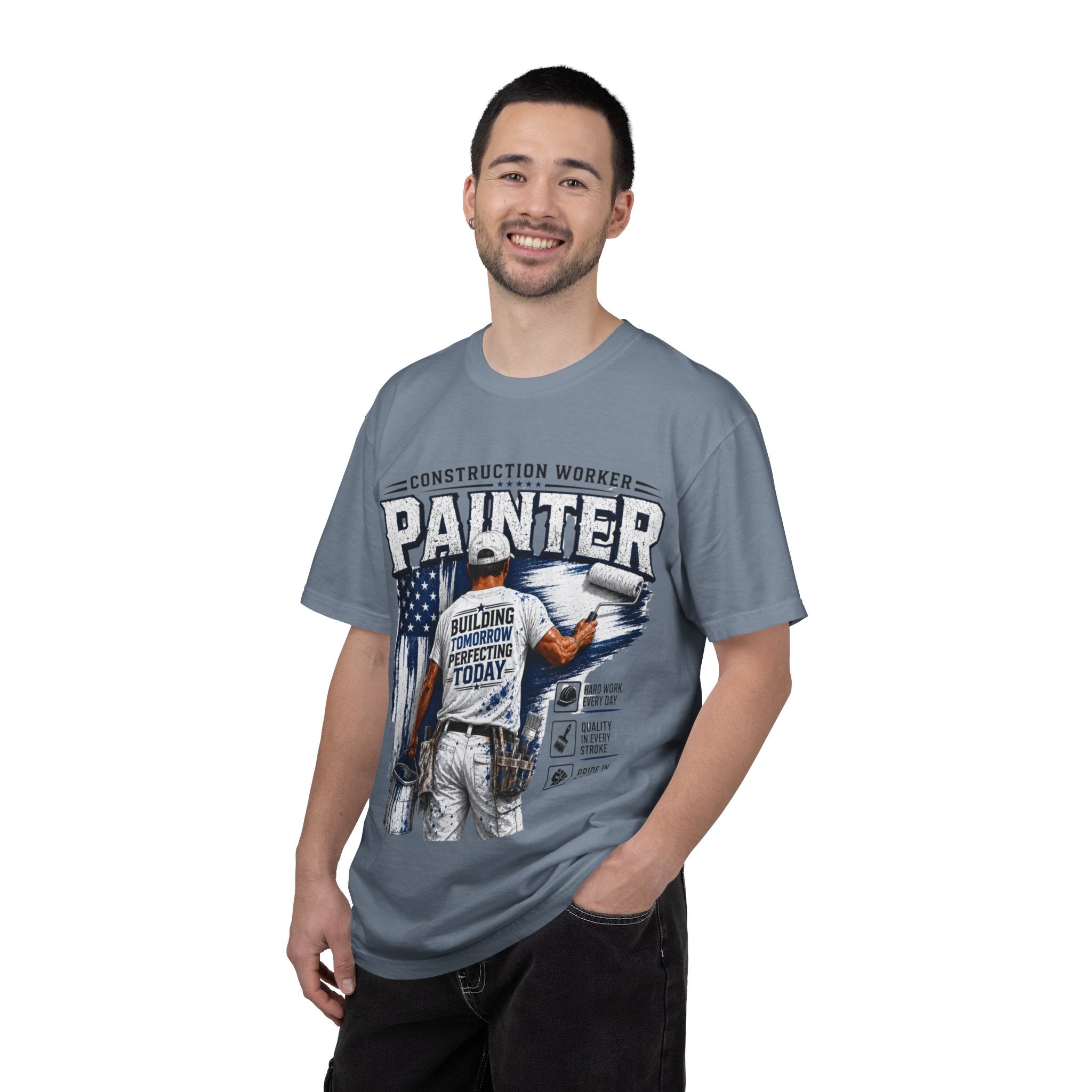 Painter Construction Worker T-Shirt – CUSTOM
