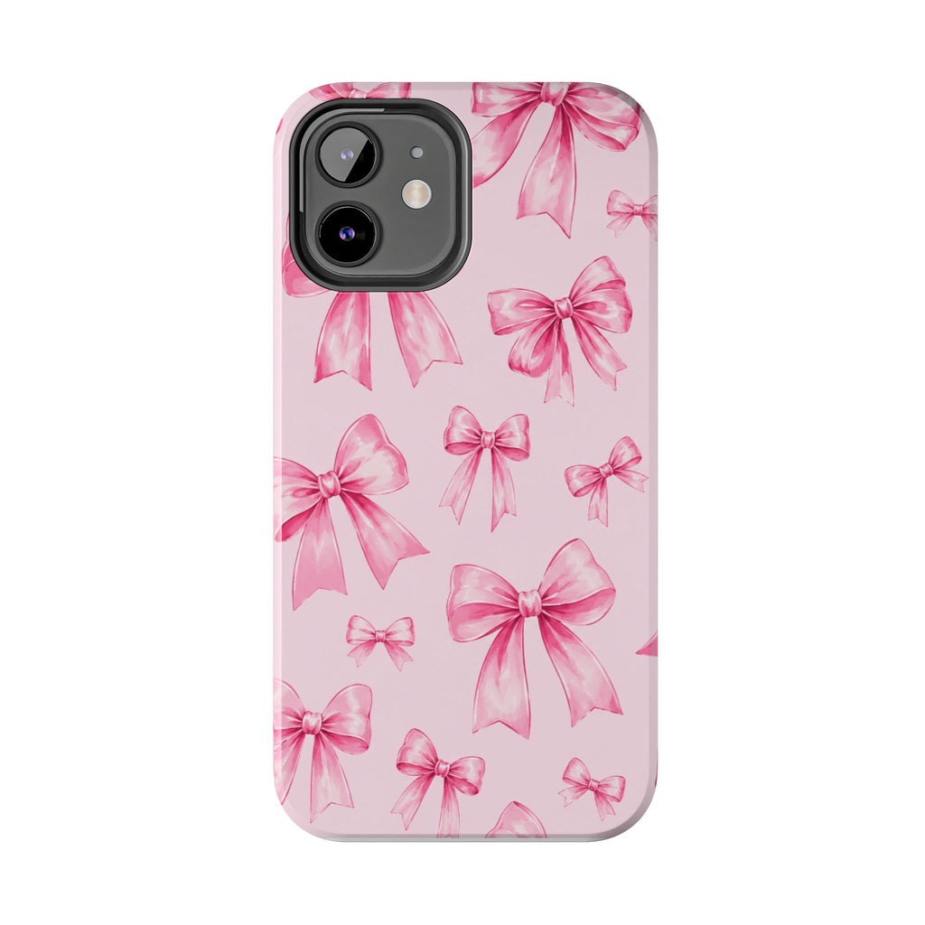 Pink Bow Tough Phone Case