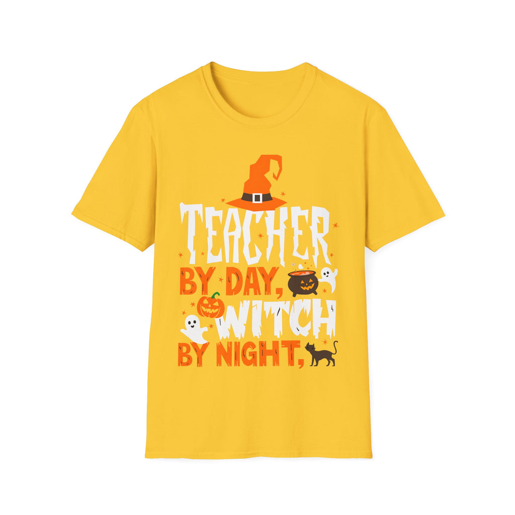 Teacher By Day Witch By Night T-Shirt
