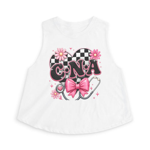 CNA Pink Floral Crop Top