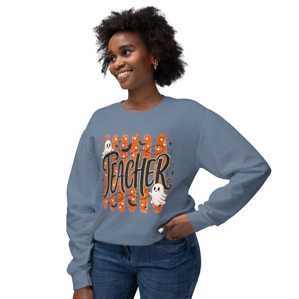 Teacher Ghost Halloween Sweatshirt