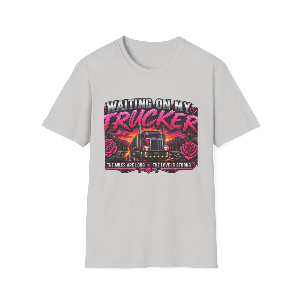 Waiting On My Trucker T-Shirt — Trucker Love Graphic Tee