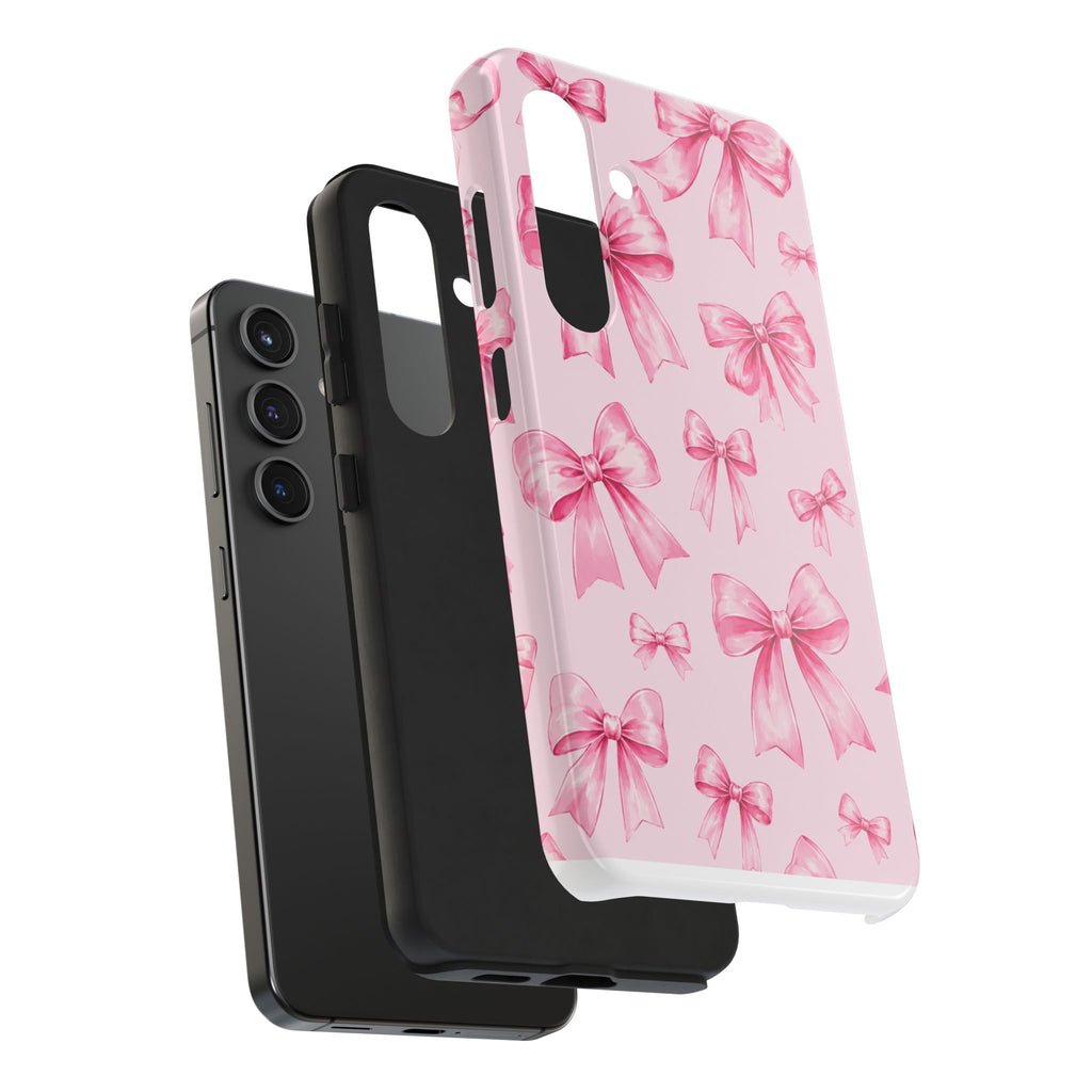 Pink Bow Tough Phone Case