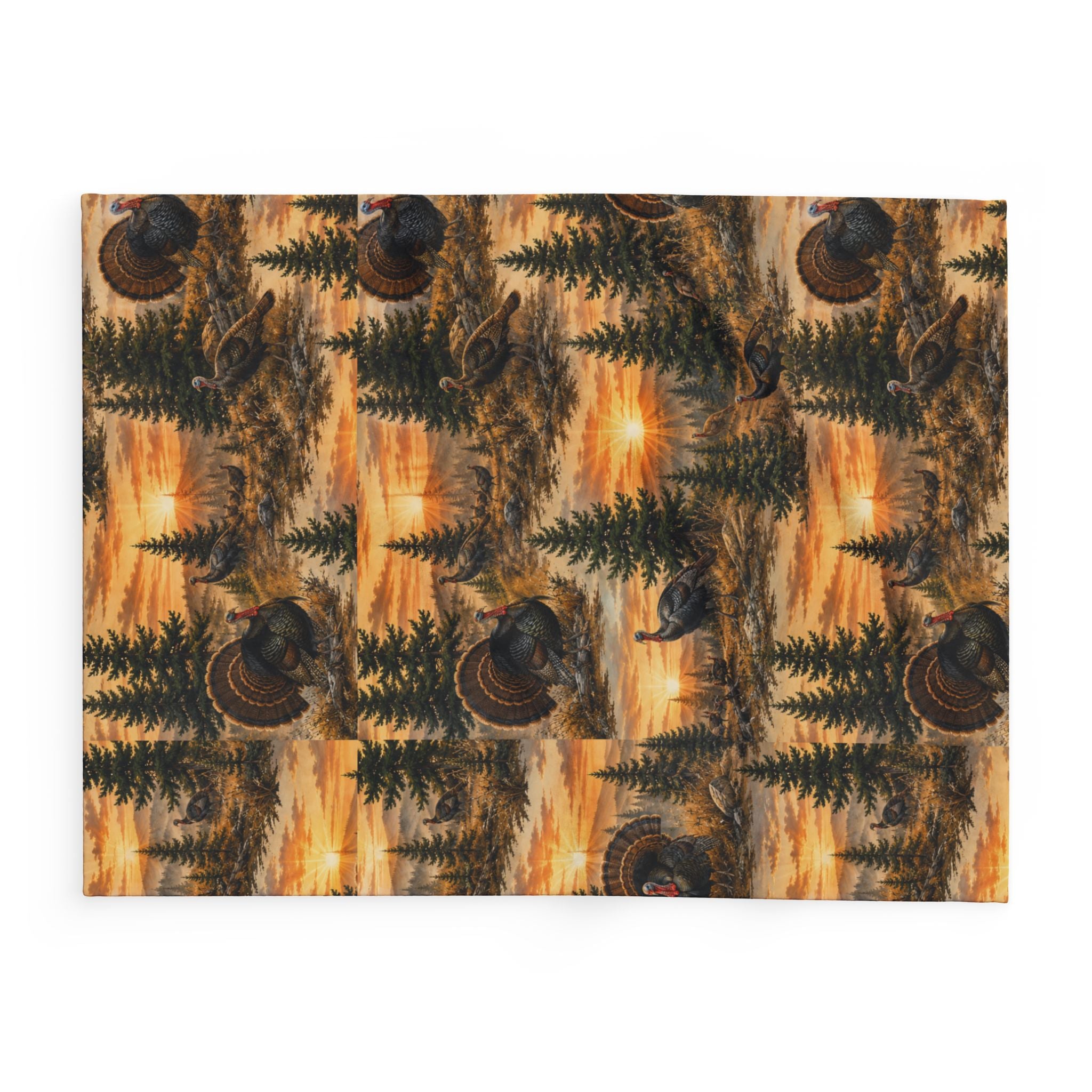 Arctic Fleece Blanket- Turkey Sunset