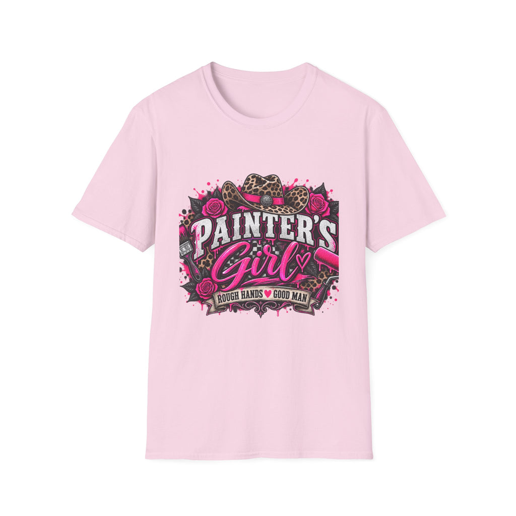 Painter's Girl T-Shirt — Feminine Cowgirl Paint Crew Tee