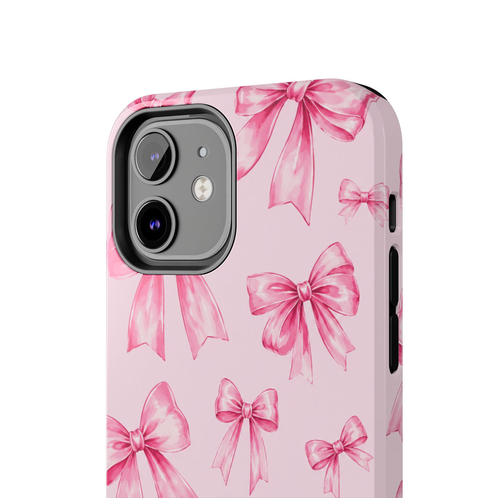 Pink Bow Tough Phone Case