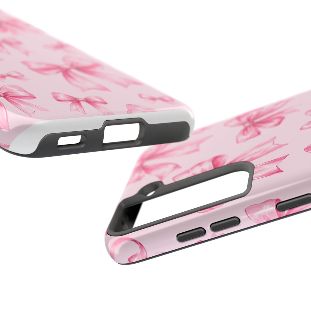 Pink Bow Tough Phone Case