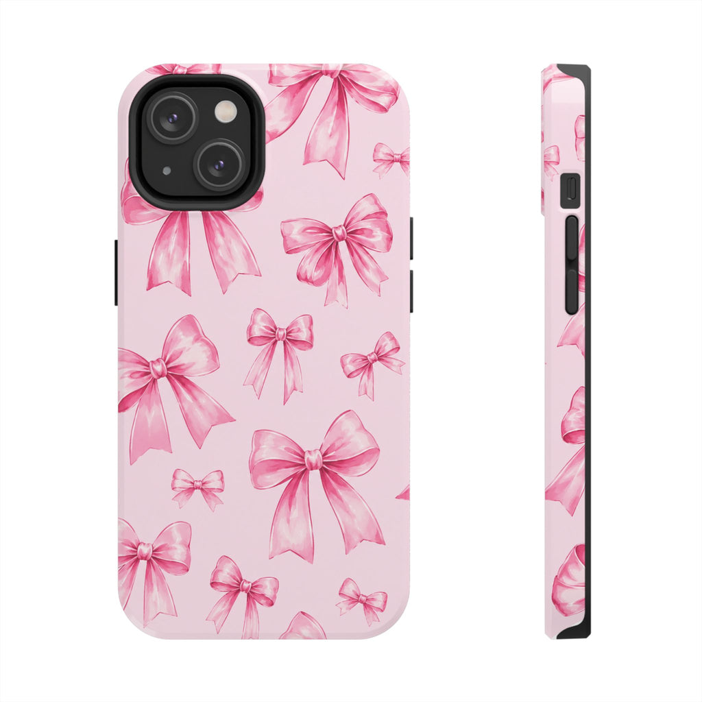 Pink Bow Tough Phone Case
