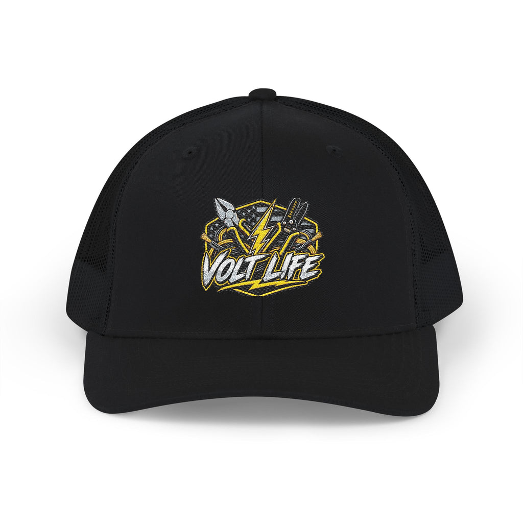 Volt Life Trucker Cap – Electric Bolt Logo Snapback Hat