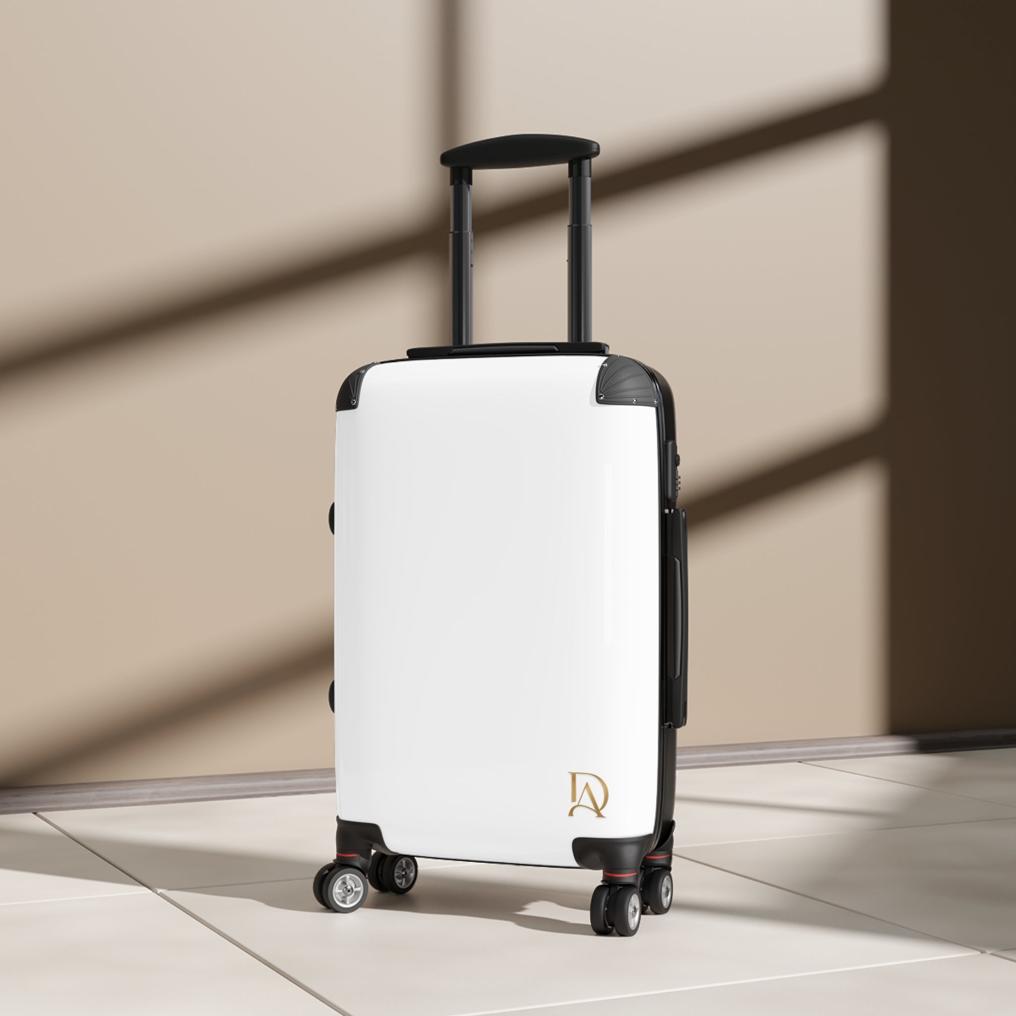 Carry-On Suitcase with Retractable Handle — Lightweight Durable Travel Luggage