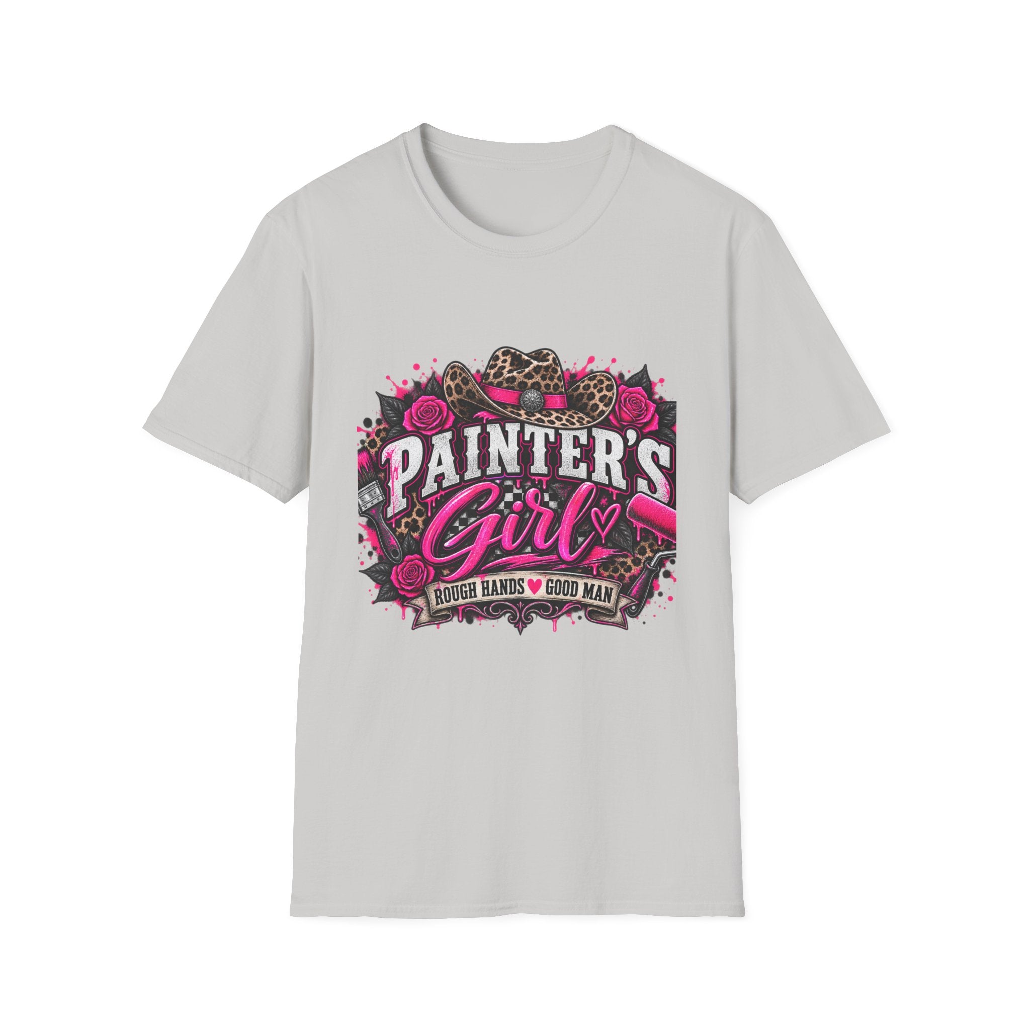 Painter's Girl T-Shirt — Feminine Cowgirl Paint Crew Tee