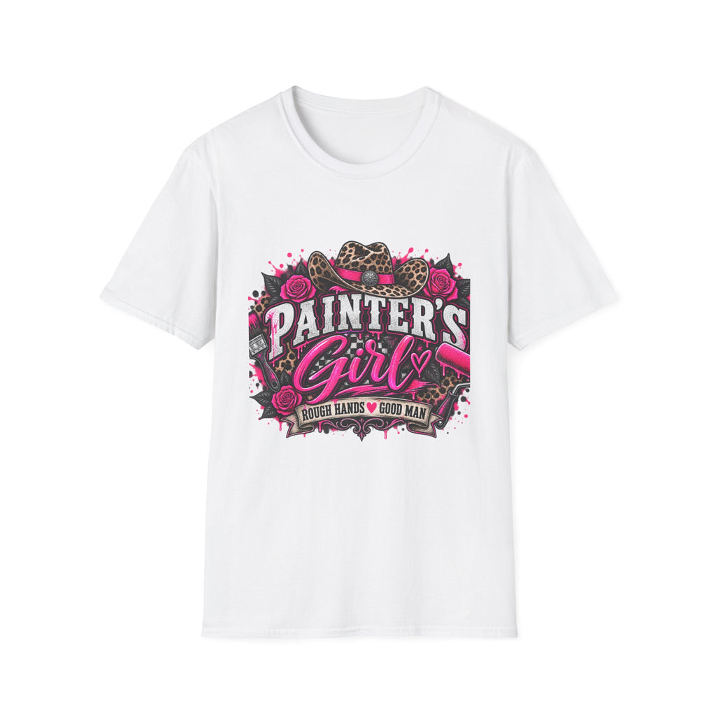 Painter's Girl T-Shirt — Feminine Cowgirl Paint Crew Tee