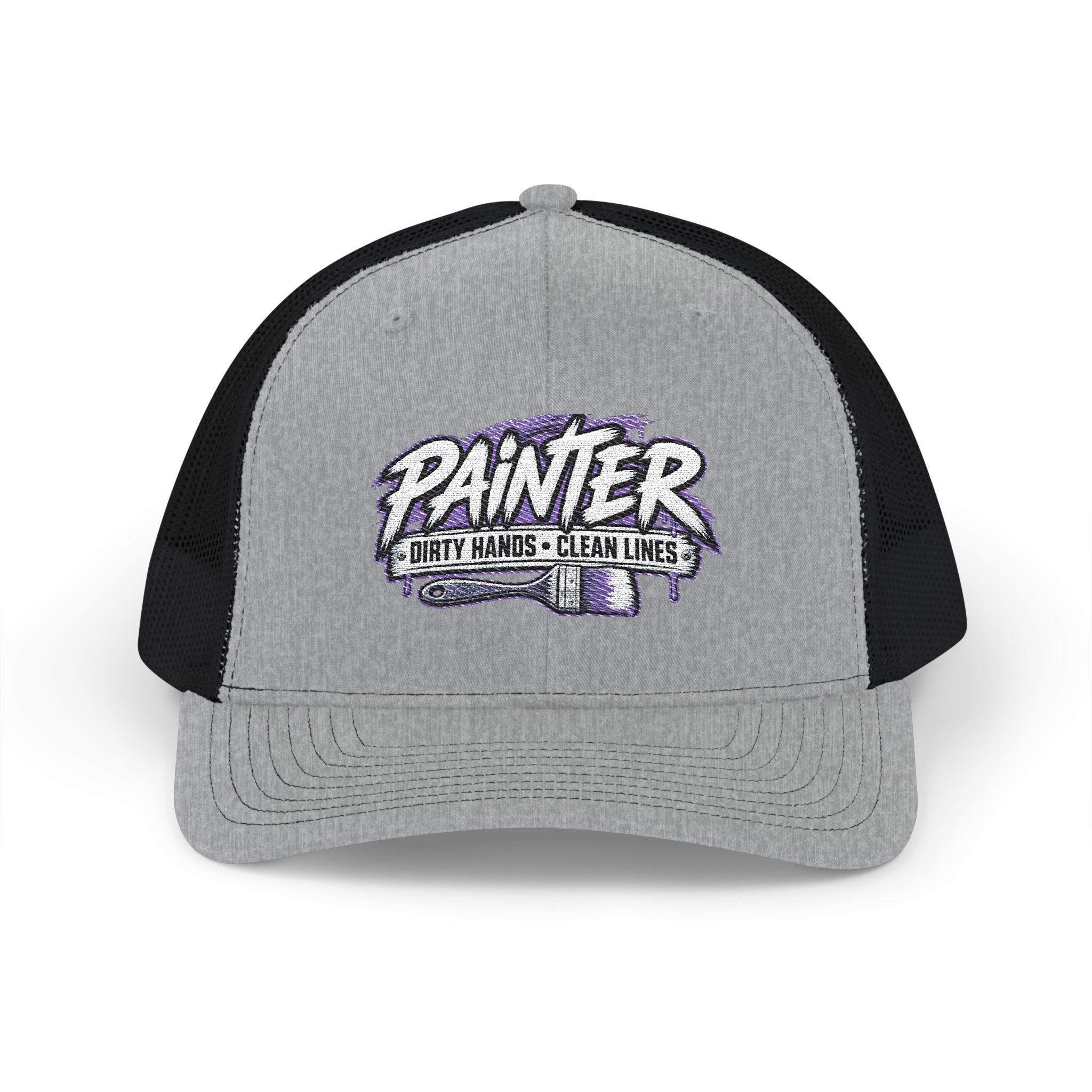 Painter Trucker Cap – 'Painter: Dirty Hands, Clear Lines' Snapback Hat