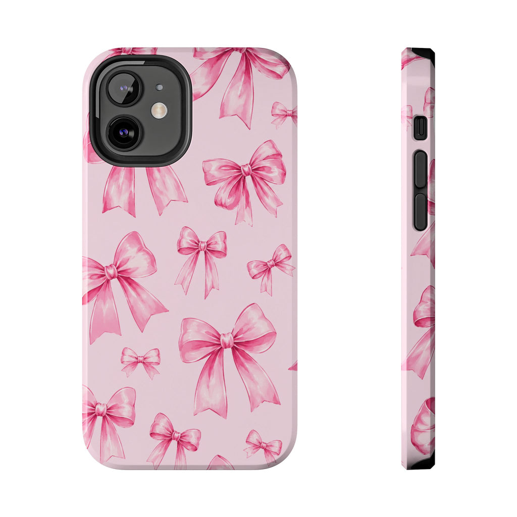 Pink Bow Tough Phone Case
